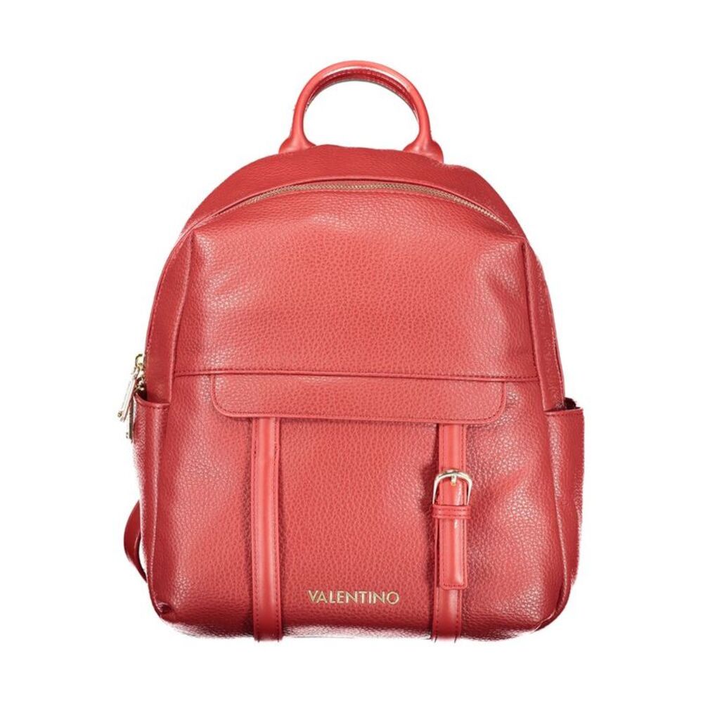 Mario Valentino Rosso Polyurethane Women's Women's Backpack